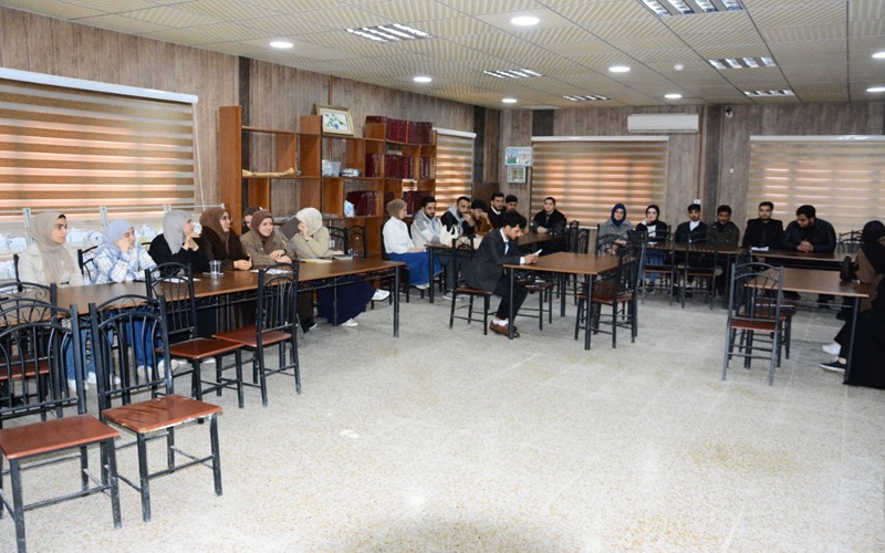 على هامش مبادرة اقرأ بنسختها الثالثة، كلية الزراعة جامعة كركوك تنظم مناظرة علمية بين طلبة الكلية