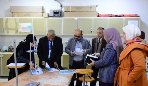 جامعة كركوك تتابع جولتها التدقيقة الشاملة لمختبرات كلياتها وفق معايير الجودة الوطنية