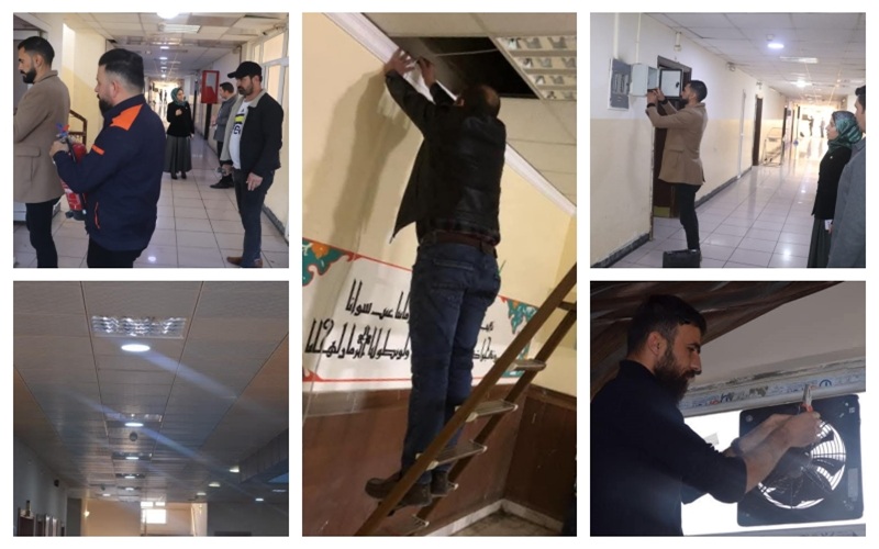 ضمن خطة الجامعة للتحول إلى استخدام الطاقة البديلة جامعة كركوك تفتتح منظومة الطاقة الشمسية في عدد من كلياتها