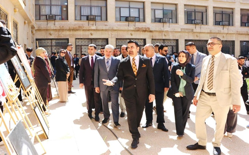 جامعة كركوك تتألق بإبداعات طلبتها في المهرجان الجامعي للفنون التشكيلية 
