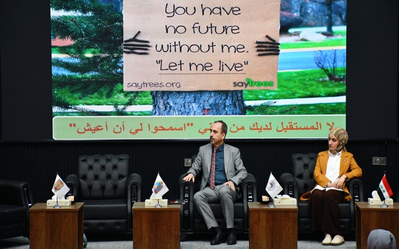 ندوة علمية في جامعة كركوك لترسيخ مفاهيم الاستدامة وتعزيز المسؤولية البيئية