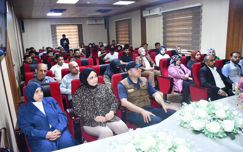 ورشة توعوية في جامعة كركوك عن مكافحة المخدرات