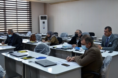 لجنة صلاحية التدريس في جامعة كركوك تختبر عدداً من حمَلة الشهادات العليا