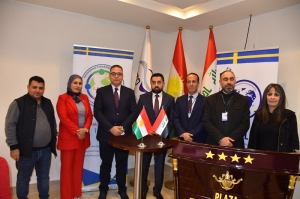 تدريسيان بكلية الآداب يشاركان بدورة عن العلاقات الدبلوماسية الدولية في اربيل