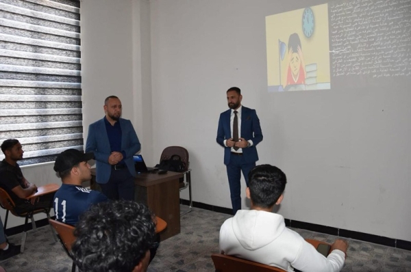 كلية التربية البدنية تنظم ورشة عمل عن القلق وانواعه