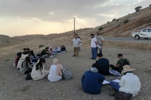 الجيولوجيا التطبيقية في جامعة كركوك تنفّذ عملاً حقليًا في دوكان