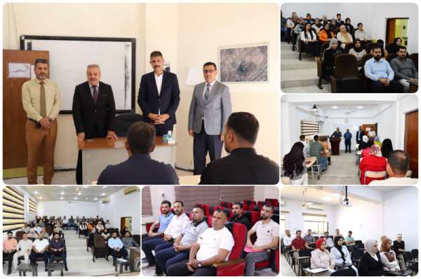 التزاماً بالتقويم الجامعي .. طلبة الدراسات العليا في جامعة كركوك يباشرون عامهم الدراسي الجديد، وأكثر من ١٨٠٠ تدريسي يباشرون اليوم اعمالهم
