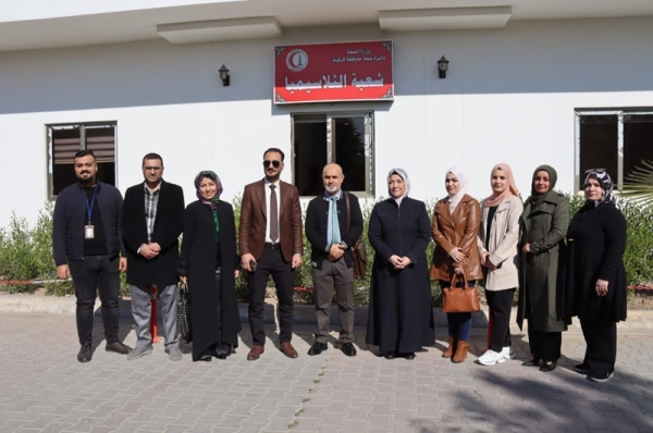 دعماً لأبطال الثلاسيميا .. جامعة كركوك تجري زيارة ميدانية الى مركز أمراض الدم الوراثية