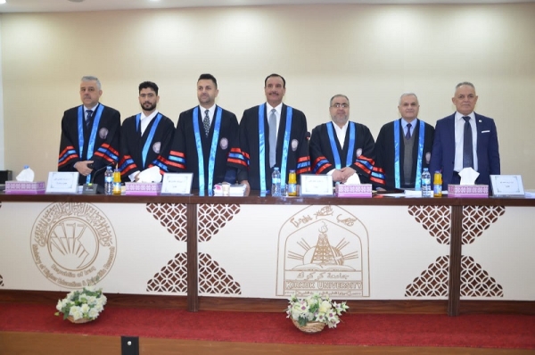 رسالة ماجستير في جامعة كركوك تناقش جيوكيميائية ومعدنية تكاوين ساركلو- ناوكيليكان-بارسرين