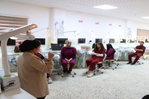 كلية طب الأسنان تنظم ورشة عمل حول ترميم الحشوات الضوئية من النوع الثاني