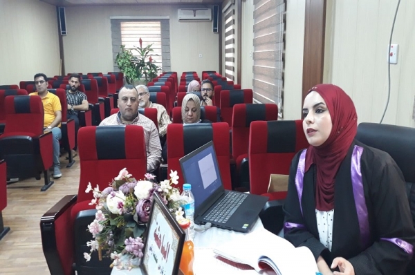 جامعة كركوك تنافش النمذجة باستخدام السلاسل الزمنية اللاخطية