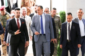 خلال زيارته جامعة كركوك الجبوري: يشيد بدور رئيس جامعة كركوك ومجلسها في تأمينهم جميع المستلزمات لتوفير الاجواء الامتحانية المناسبة للطلبة