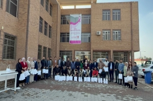 جامعة كركوك تنظم زيارة ميدانية إلى مركز الاورام