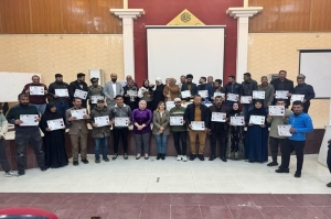 ضمن الخطط الموسعة للقضاء عليها .. جامعة كركوك تختتم الدورة المكثفة لمنتسبيها في برنامج محو الامية