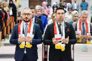 في اليوم الوطني.. المرأة العراقية تضع بصمتها في الاحتفال