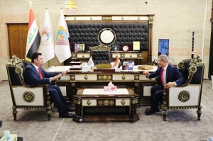 رئيس جامعة كركوك يستقبل أحمد داود أوغلو