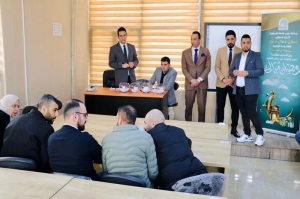 وسط اجواء رمضانية .. جامعة كركوك تنظم مسابقة دينية ثقافية بين أقسامها