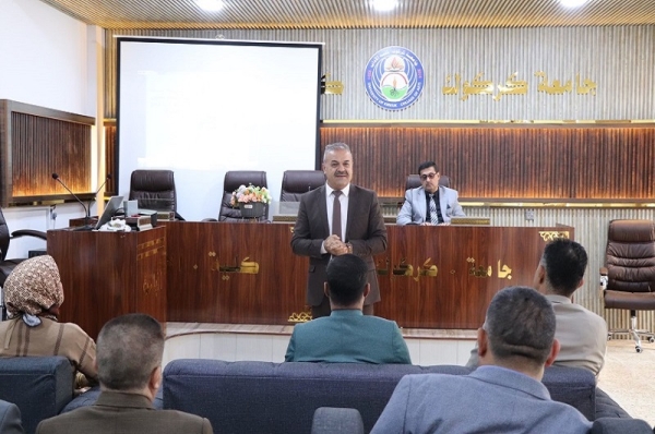 كلية الآداب تنظم ورشة عمل عن دور اللغة العربية بتعزيز الثقافات