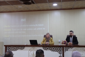 كلية التمريض تنظم حلقة دراسية حول تطبيق OSCE في الامتحانات العملية
