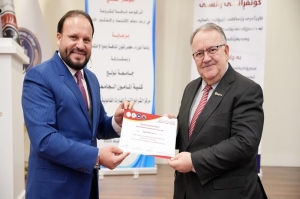 تدريسي من جامعة كركوك يشارك كرئيس لجنة علمية و أمين عام في مؤتمر علمي