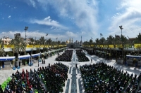 الحفل المركزي لتخرج طلبة الجامعات العراقية بالتعاون مع العتبة العباسية المقدسة ( دفعة على هدى القمر السادسة)..