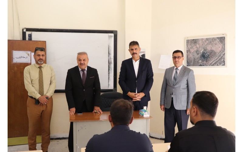 مباشرة طلبة الدراسات ...