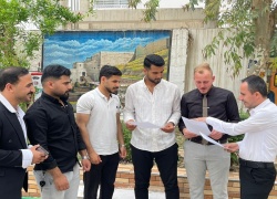 Awareness Campaign for the Iraq International Arts Biennale at the Faculty of Arts, University of Kirkuk