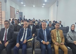 ندوة علمية في كلية الآداب عن العملية السياسية والتجربة الديمقراطية