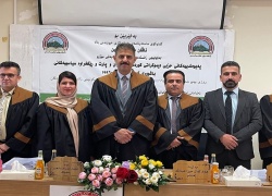 Faculty of Arts Professor Chairs Master’s Thesis Defense Committee at the University of Sulaimani