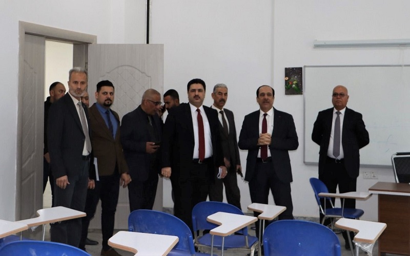 رئيس قسم الإعلام عضوا في لجنة تقييم أقسام الإعلام في العراق 