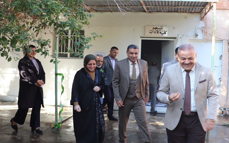 Opening of a Mosque at the College of Arts
