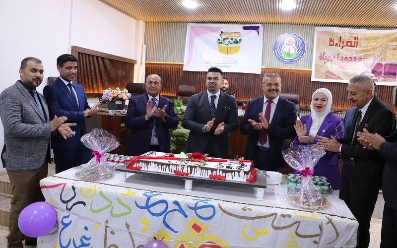 قسم اللغة العربية في كلية الآداب يقيم مهرجاناً ثقافياً بمناسبة اليوم العالمي للكُتّاب