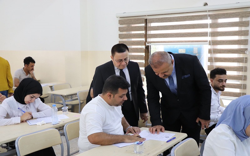بدء الامتحانات النهائية في كلية الآداب بجامعة كركوك