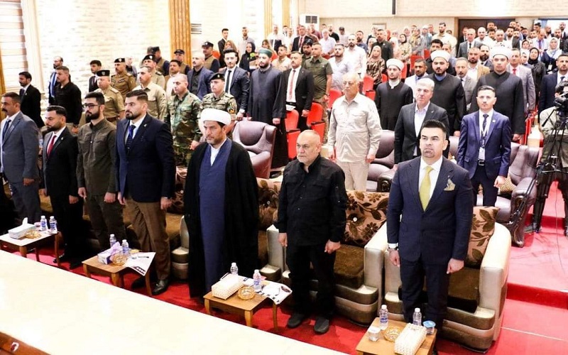 أساتذة كلية الآداب يشاركون في مؤتمر علمي فكري