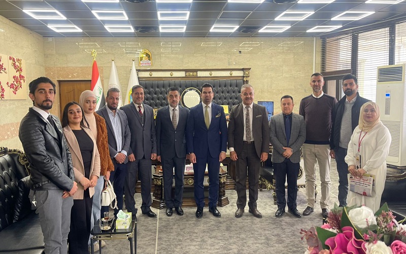 رئيس جامعة كركوك يشيد بانطلاق جريدة &quot;الوسط الجامعي&quot;