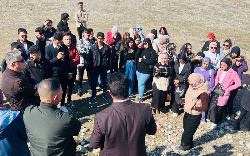 College of Arts Organizes a Field Trip for Students to Al-Dibs District