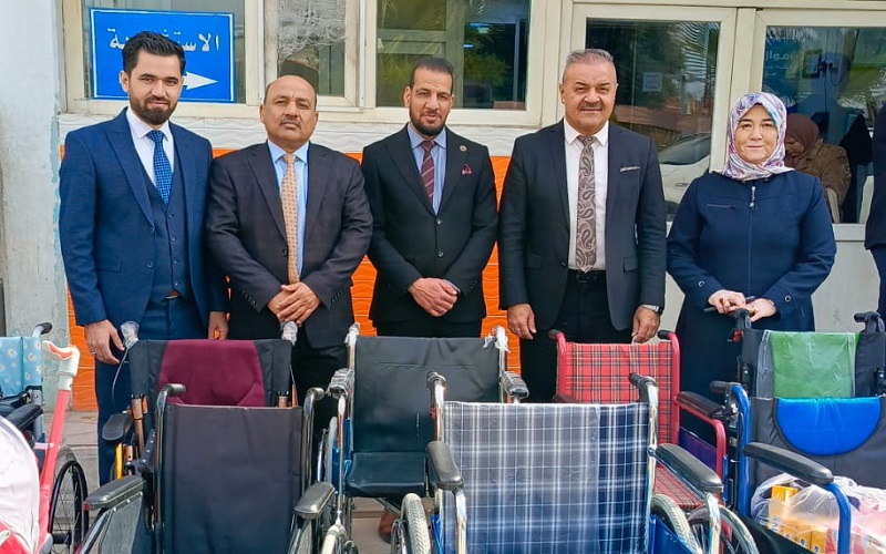 College of Arts Donates Wheelchairs and Gifts to Children's Hospital