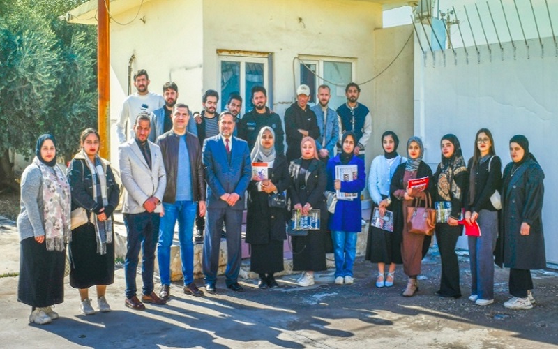 Field Trip for Media Department Students to a Printing House