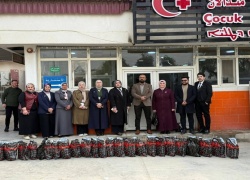 A volunteer initiative from the College of Basic Education at Kirkuk University to support sick children