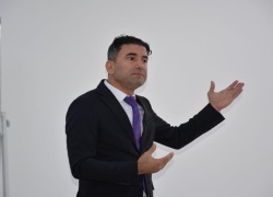 A scientific seminar at the College of Basic Education discusses international and regional conflicts and their impact on national security