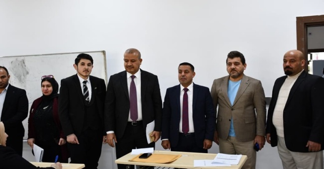 كلية التربية الأساسية في جامعة كركوك تباشر بإجراء امتحانات الكورس الأول لدورة الترصين العلمي