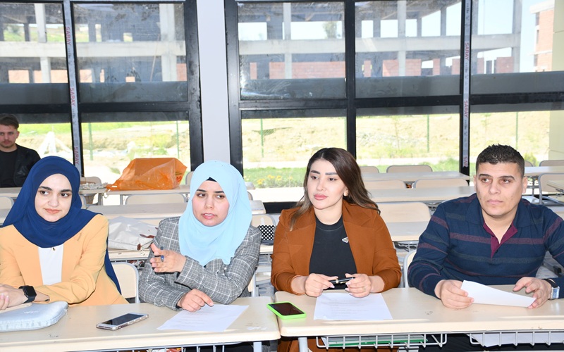 The College of Basic Education organized a scientific and cultural competition aimed at developing the skills of students in the Department of Art Education.
