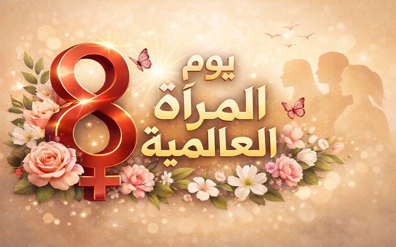 تهنئة بمناسبة اليوم العالمي للمرأة