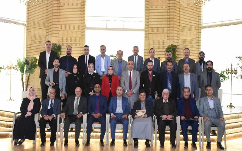 رئيس قسم اللغة الكوردية يشارك في ورشة تدريبية عن التراث غير المادي في كركوك