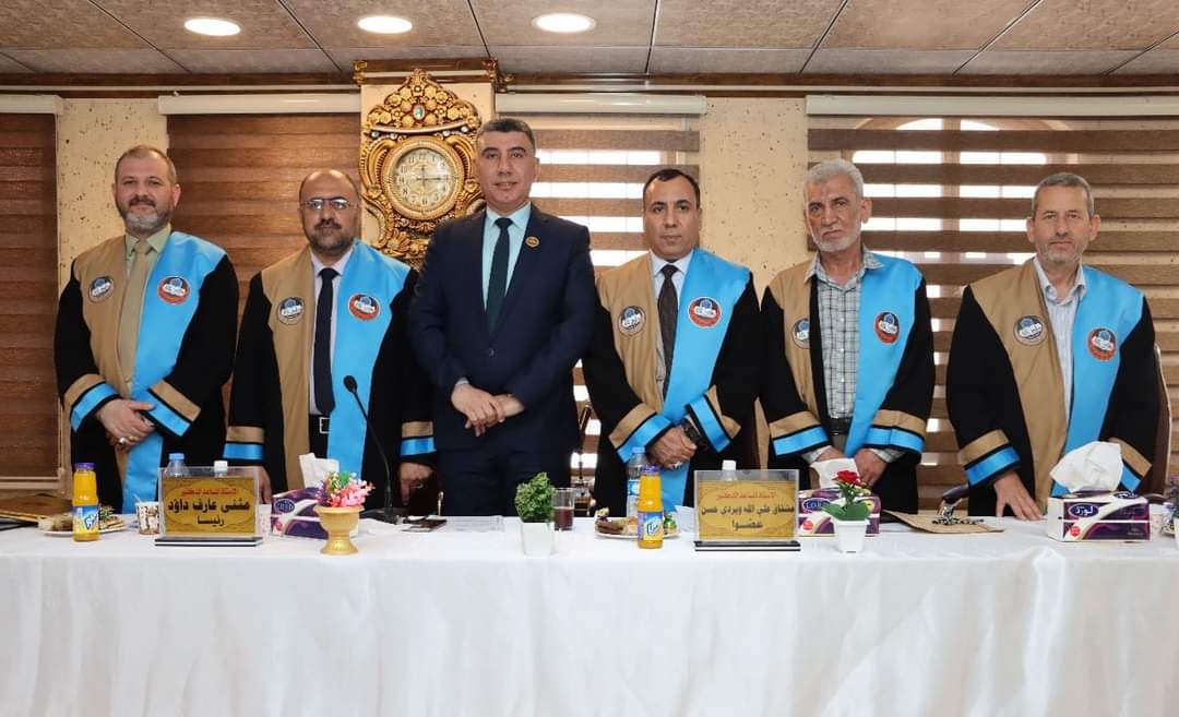 تدريسي من كلية التربية للعلوم الإنسانية يشارك في عضوية لجنة مناقشة في جامعة الموصل كلية التربية للعلوم الإنسانية