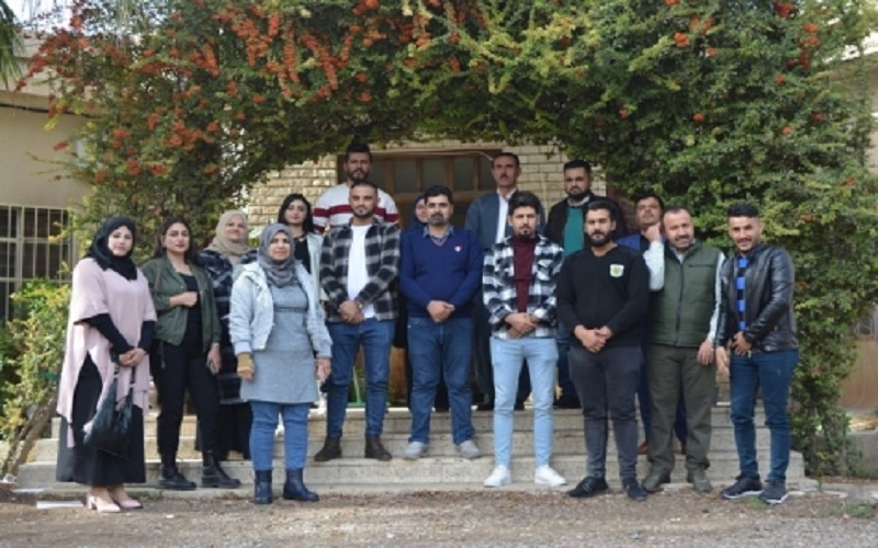 زيارة علمية لطلبة الدراسات العليا / الماجستير في قسم الجغرافية