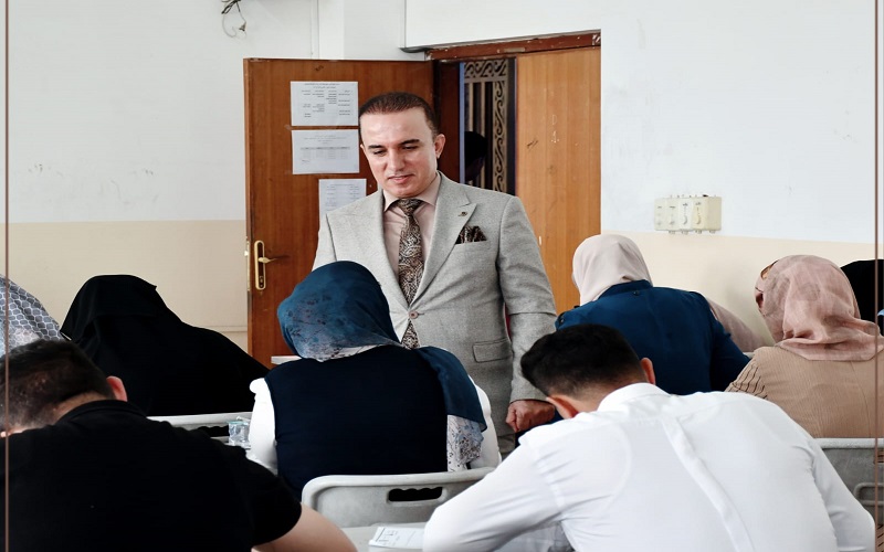 كلية التربية تستأنف العملية الامتحانية