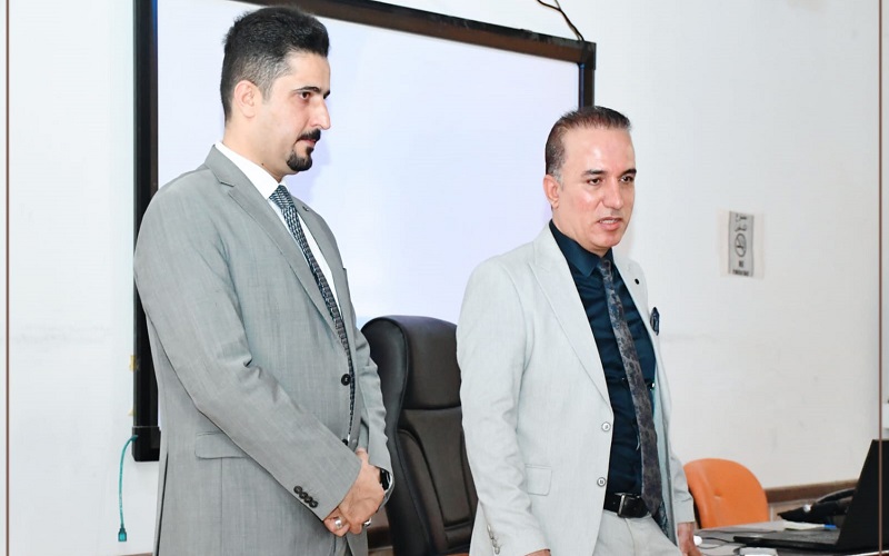 كلية التربية للعلوم الإنسانية تقيم ورشة تدريبية بعنوان استخدام الحاسوب في العمل الاداري