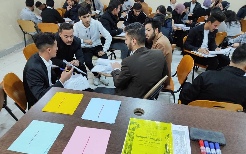 التعلم التعاوني في كلية التربية للعلوم الانسانية