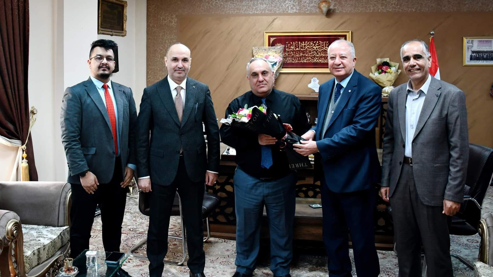 لجنة الية التعاون بين دوائر الدولة تزور قصر الثقافة والفنون في محافظة كركوك